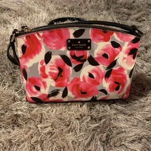 Roses are Red and Pink Crossbody